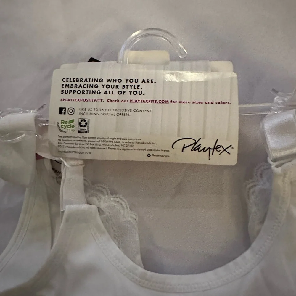 Platex No Poke Dreamwire NWT size 40D white - Picture 4 of 6